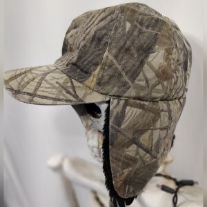 Paramount Headwear Camouflage Faux Fur Ear Flaps Hat